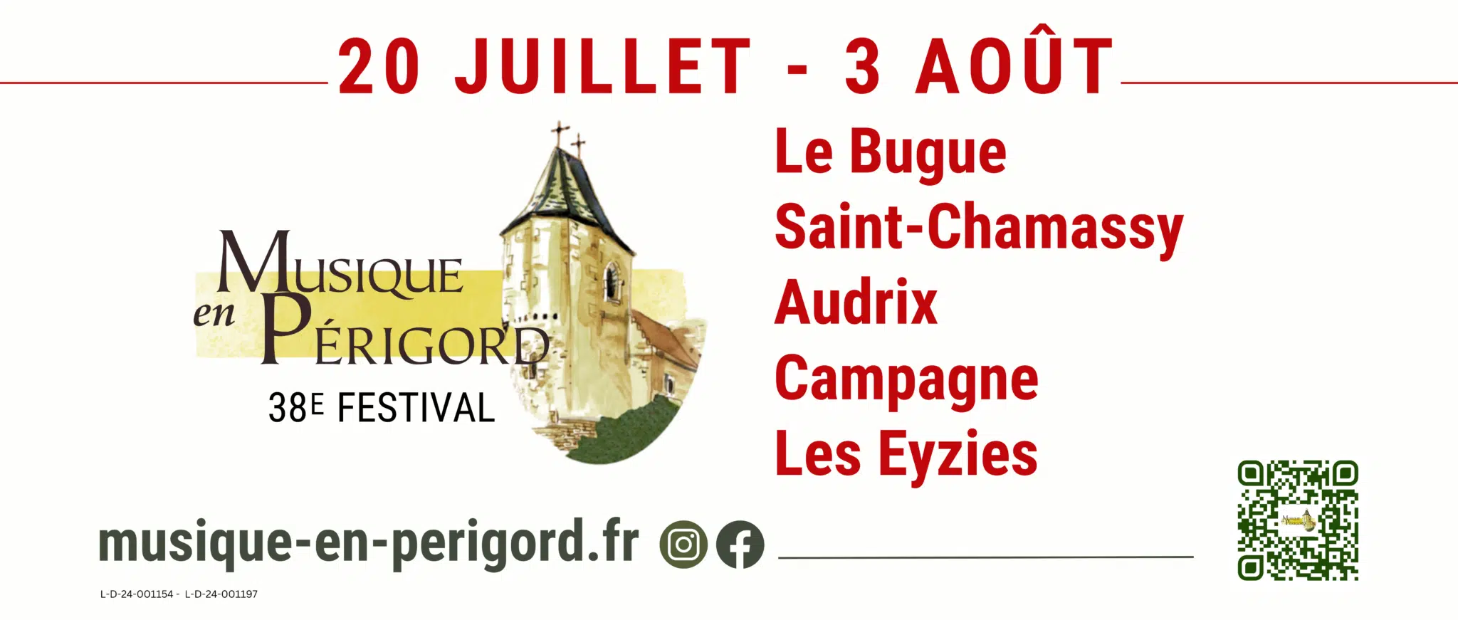 Affiche Festival Musique en Périgord